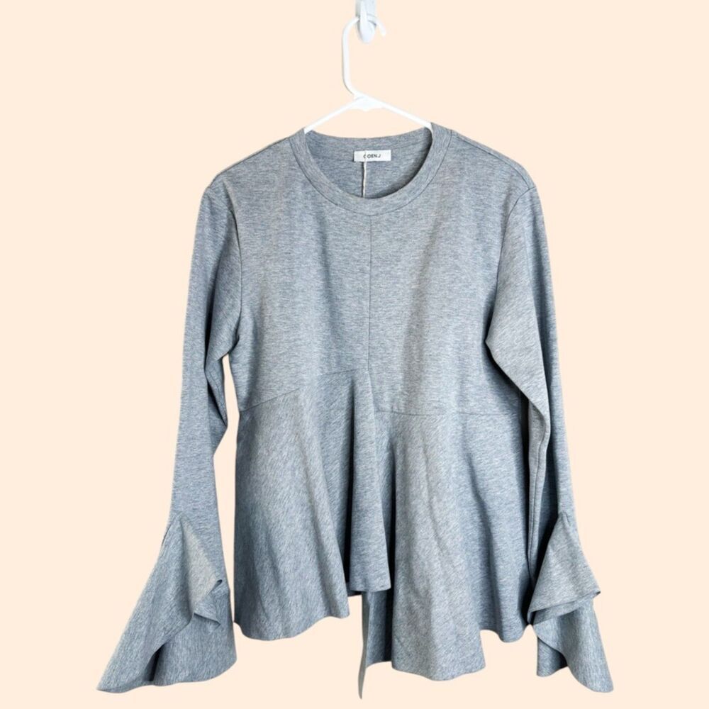 Goen. J Asymmetric Ruffle Top - Picture 2 of 10
